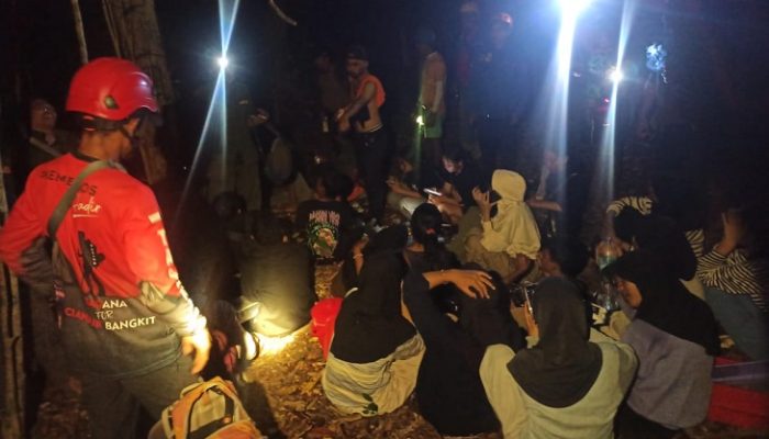 Belasan Siswa Tersesat di TWA Cagar Alam Pangandaran