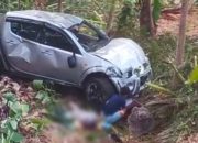 Laka Lantas Mobil vs Motor Masuk Jurang di Pangandaran, Begini Penjelasan Polisi