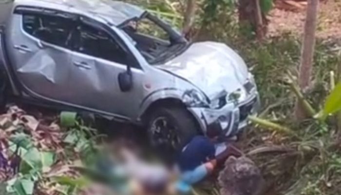 Laka Lantas Mobil vs Motor Masuk Jurang di Pangandaran, Begini Penjelasan Polisi