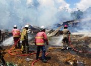 Pabrik Sabut Kelapa di Pangandaran Terbakar. Pemilik Rugi Rp 1 Miliar