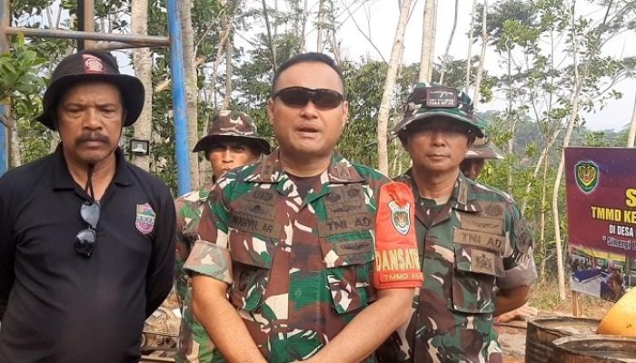 Sumur Bor Hasil TMMD ke-118 Siap Aliri Ratusan Kepala Keluarga di Ciamis