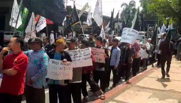 Bela Palestina, Ratusan Massa Aksi di Kota Banjar Desak Kirim Pasukan ke Gaza