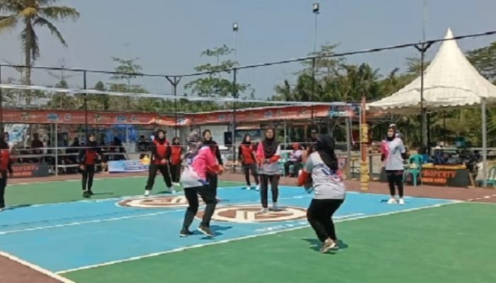 Turnamen Bola Volly Menyemarakkan Milangkala Ke-11 Kabupaten Pangandaran