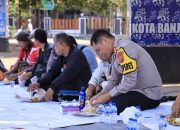 Kapolres Banjar Gelar Baksos dan Silaturahmi Dalam Rangka Cooling System, Bareng Biker Vespa Klasik
