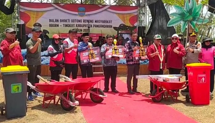 Tiga Desa di Kabupaten Pangandaran Raih Juara Dalam Lomba BBGRM 2023
