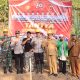 Pengabdian Batalyon Tantya Sudhirajati Ke-20, Kapolres Banjar Melaksanakan Peletakan Batu Pertama Pembuatan Sumur Bor