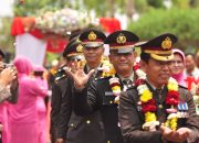 Purnawirawan Memasuki Masa Purnabakti, Kapolres Banjar Ajak Keliling Kota Banjar Naik Vespa