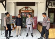 Operasi Mantap Brata Lodaya, Polres Banjar Lakukan Pengamanan di Kantor KPU Kota Banjar