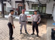Patroli Intensif ke KPU dan Bawaslu Kota Banjar Selama Operasi Mantap Brata