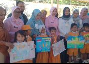 Lomba Gambar PP Expo, Ratusan Siswa TK Galang Dana Untuk Palestina