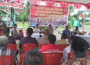 Danramil 07/Mapurujaya Pimpin Komsos Bersama Komponen Masyarakat