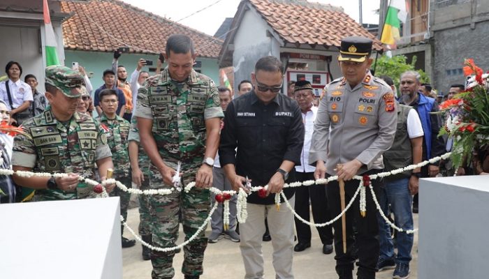 Iwan Setiawan Resmikan Jembatan Rawayan Secara Serentak di Kabupaten Bogor