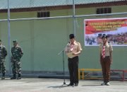 Kasdim 1710/Mimika Pimpin Upacara Pembukaan Persami Pramuka Saka Wira Kartika