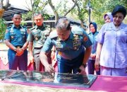 Cindera Mata Jelang Purna Tugas, Panglima TNI Resmikan 10 Bangunan Baru