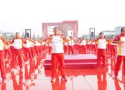 Olahraga Bersama Wujudkan Kekompakan Prajurit Dalam Pelaksanaan Tugas