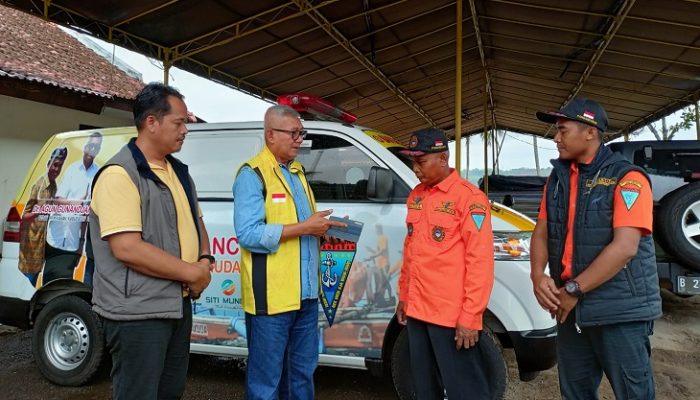 Bantu Kinerja Tim SAR BARAKUDA, Agun Gunandjar Sudarsa Berikan Bantuan Unit Mobil Ambulans