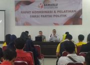 Pemilu 2024: Bawaslu Kota Banjar Tingkatkan Kapasitas Saksi Partai Politik