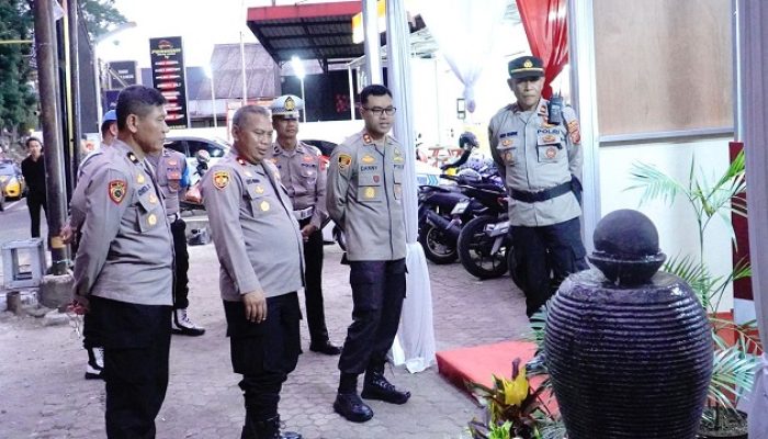 Kapolres Banjar Cek Kesiapan Personel di Pos Pengamanan Operasi Lilin Lodaya 2023