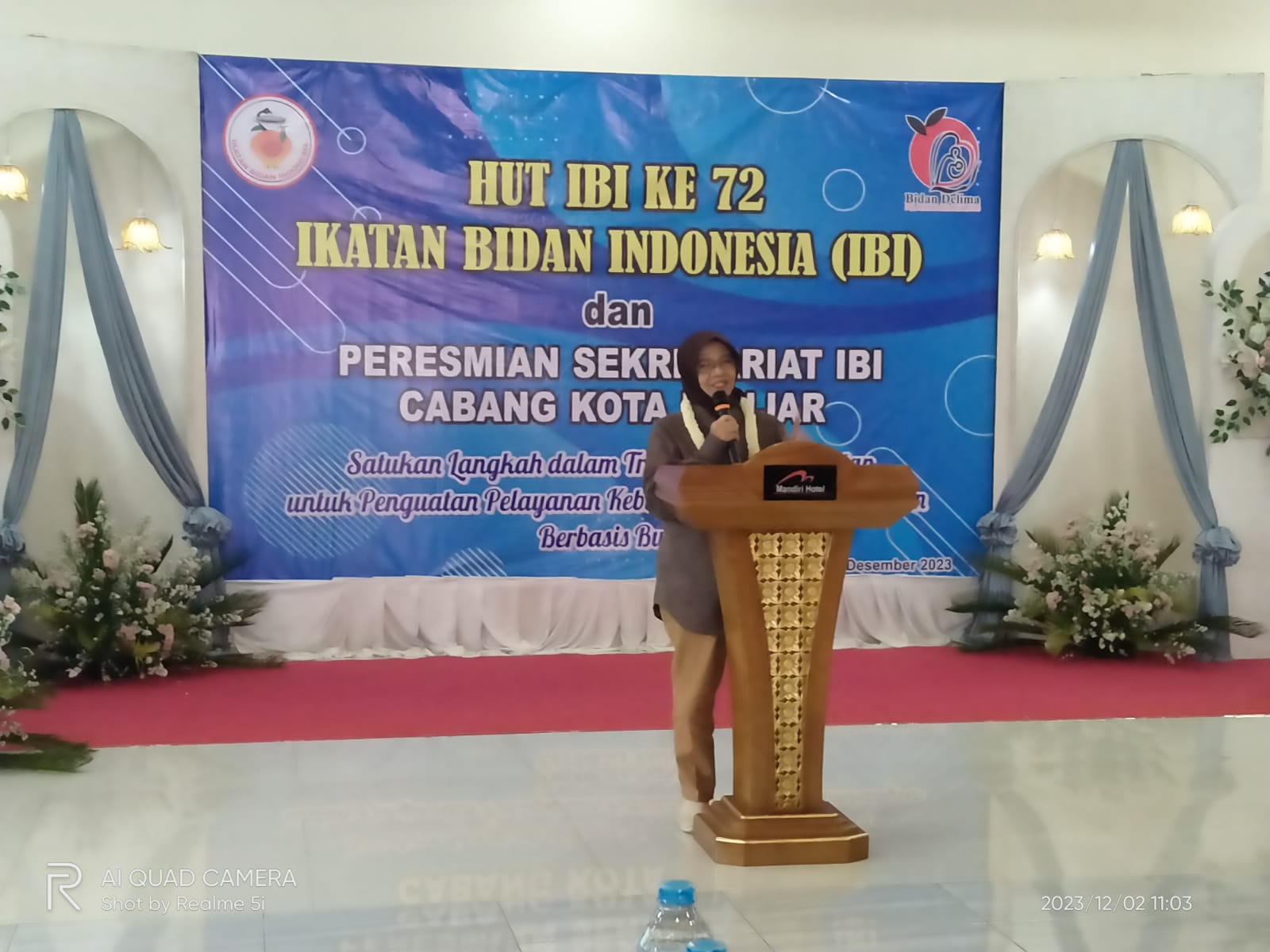 Walikota Banjar Resmikan Sekretariat IBI dan Berpamitan di Hut IBI ke-72