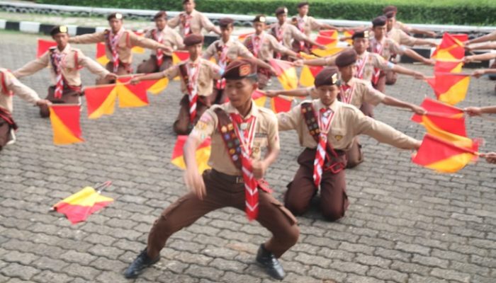 Kwarcab Gerakan Pramuka Kabupaten Bogor Gelar Senja Wilayah Lima