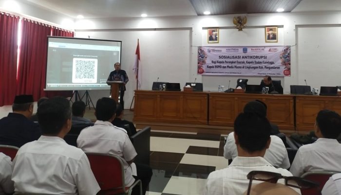 Pemkab Pangandaran Gelar Sosialisasi Antikorupsi Selama Tiga Hari, Ini Tujuannya