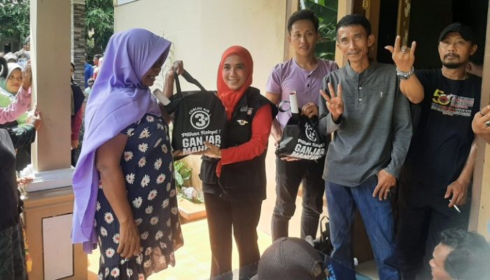 Ganjar-Mahfud Canvasing Day, Bazar Sembako Tebus Murah dan Inisiatif Sosial untuk Masyarakat Kota Banjar