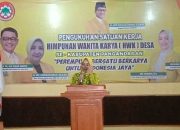 Pelantikan HWK Desa Se-Pangandaran. Ade Ruminah : Langkah Taktis Golkar Pangandaran