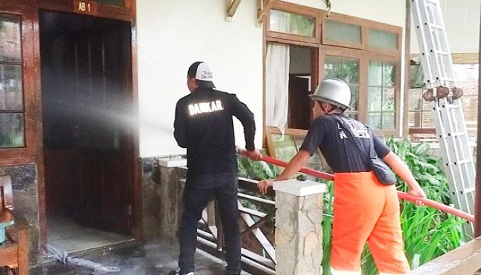 Salah Satu Kamar di Sunrise Beach Hotel Pangandaran Nyaris Ludes Terbakar