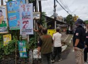 Bawaslu Bersama Stakeholder di Kota Banjar Tertibkan Alat Peraga Kampanye