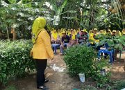 Kampanye Tatap Muka, Caleg DPRD Banjar dari Partai Golkar Disambut Warga