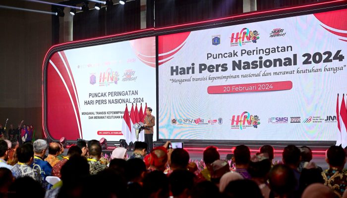 Hari Pers Nasional 2024, Presiden Jokowi Apresiasi Insan Pers dan Terima Kritik Tajam