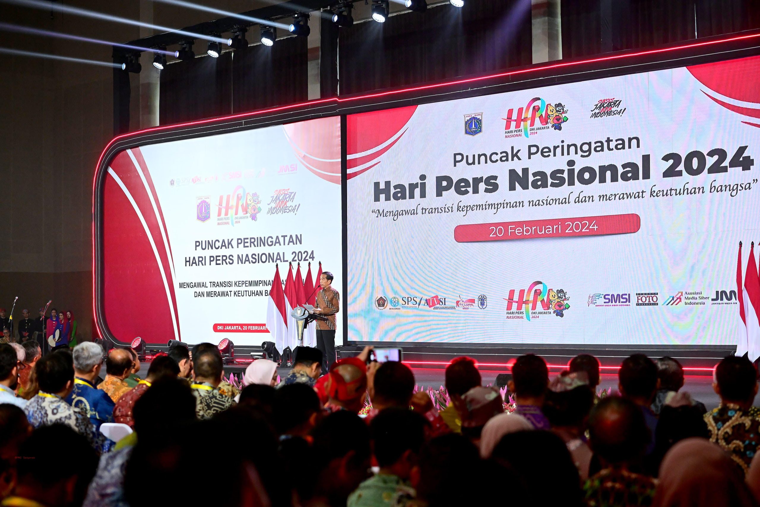 Hari Pers Nasional 2024, Presiden Jokowi Apresiasi Insan Pers dan Terima Kritik Tajam