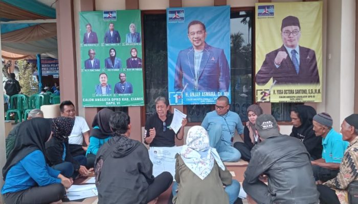 Erik, Anjar dan Yosa Siap Menangkan Demokrat Ciamis di Pemilu 2024