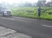 Lari 21 Kilometer, Ini Cara Komandan Subdenpom III/2-4 Rayakan HUT Kota Banjar