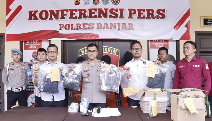 Tidak Lebih Dari 12 Jam, Satreskrim Polres Banjar Berhasil Ringkus Pelaku Pencabulan