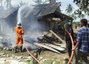 Rumah Warga di Pangandaran Rata dengan Tanah Dilalap si Jago Merah