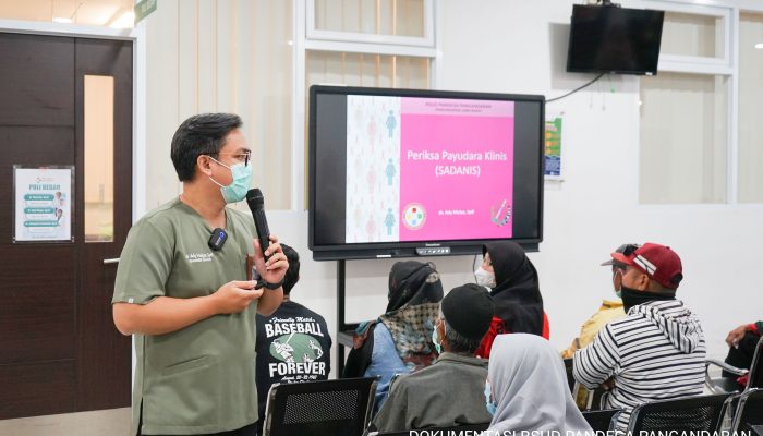 RSUD Pandega Pangandaran mengadakan acara NGOBATAN (Ngobrol Bareng Seputar Kesehatan) dengan tema “Kenali Ciri Khas Kanker Payudara”