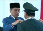 Prabowo Subianto Dianugerahi Pangkat Jenderal TNI (HOR) oleh Presiden Jokowi