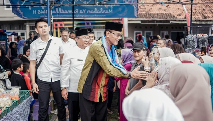 Hadiri Pembukaan Bazar Ramadhan, Bupati Ciamis : Upaya Dongkrak Pertumbuhan Ekonomi Masyarakat
