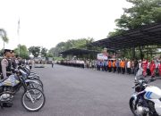 Kapolres Banjar Pimpin Apel Kesiapan Pengamanan Malam Takbir