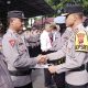 Sebanyak 18 Personel Polres Banjar, dapat penghargaan dari Kapolres Banjar 