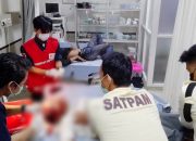 Alami Lakalantas Tunggal, 2 Remaja di Banjar Terluka Parah