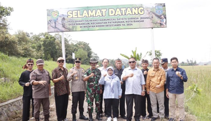 Pj Walikota Banjar Buka Kegiatan BSMSS Kodim 0613/Ciamis Tahun 2024