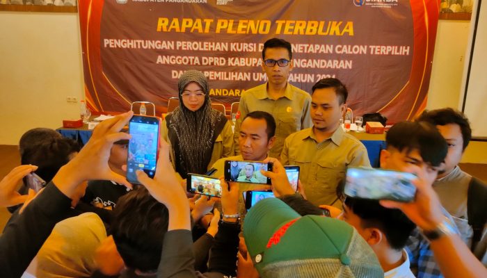 KPU Kabupaten Pangandaran Tetapkan Calon Terpilih Anggota DPRD Kabupaten Pangandaran Pemilu 2024