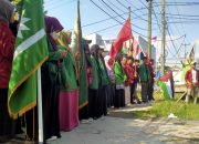 Bela Palestina, Puluhan Mahasiswa di Banjar Gelar Aksi Damai di Alun-Alun