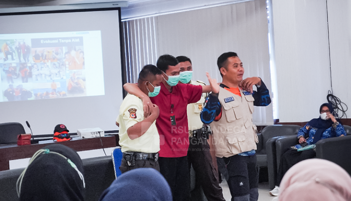 Gandeng BPBD, RSUD Pandega Pangandaran Belajar Mitigasi Bencana