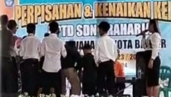 Soal Pelajar SD Sawer Biduan di Acara Perpisahan, Kadis Pendidikan Kota Banjar Pilih Bungkam