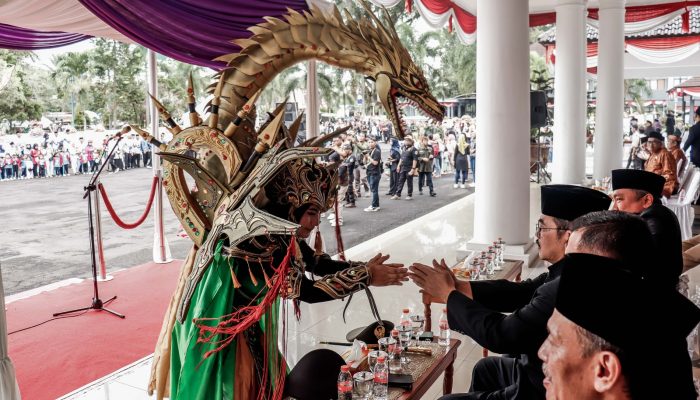 Antusias Ribuan Masyarakat Saksikan GEC, Ini Pesan Pj. Bupati Ciamis