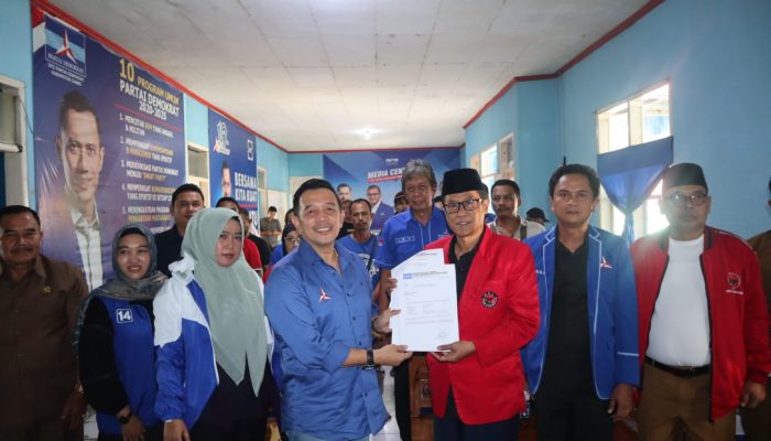 Hubungan PDI-P dan Demokrat Makin Mesra, Sinyal Nanang Permana-Anjar Asmara Maju di Pilkada Ciamis 2024