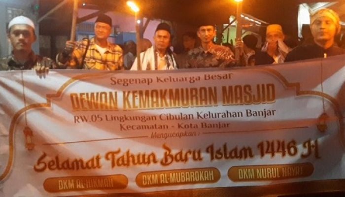  Ratusan Warga di Kota Banjar Antusias Sambut Tahun Baru Hijriyah